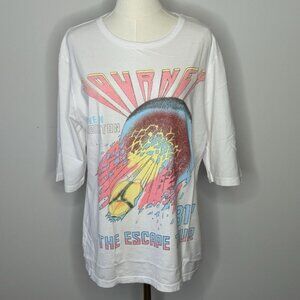 Recycled Karma Journey Band Tee Size M 1981 Escape Tour Retro Graphic T-Shirt
